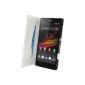 Muvit SESLI0038 clamshell case for Sony Xperia Z White (Accessory)