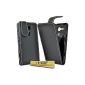 Master Accessory Leather Case for Sony xperia Sp C5302 Black (Electronics)