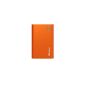 Jackery Fit portable external battery power bank charger for iPhone 6, 6 plus, 5S 5C 5, iPads, Samsung Galaxy Note Edge, Grade 4 Grade 3 Grade 2, S6, S6 Edge, S5 S4, other Android smartphones, tablets, digital cameras - 9000mAh (orange) (Wireless Phone Accessory)