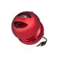 X-mini II Capsule Speaker for Apple iPod / iPhone red (Electronics)