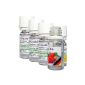5 x 50ml E-Liquid - MIX 1 - Made in Germany - apple, strawberry, cherry, vanilla, mint - 0.0 mg nicotine (Personal Care)