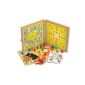 JEUJURA - Wooden Toy - Box 80 rules - Pawns Wood (Toy)