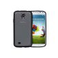 November @ GO Case + TPU bumper black bi-material and polycarbonate matt effect for Samsung Galaxy S4 i9500 (Electronics)