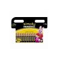 Duracell - Alkaline Battery - AAA x 12 - Simply (LR03) (Health and Beauty)