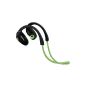 Mpow® Cheetah Bluetooth 4.1 Wireless Sweat Catcher Sport Headphones with Microphone APTX technology and the handsfree function for iPhone 6 6 PLUS 5S 5C 5 4S iPad, Samsung Galaxy S4 S3 Note 3 and other mobile phone (Green) (Electronics)