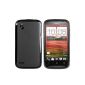 mumbi TPU Skin Case HTC Desire X Silicone Case Cover (Wireless Phone Accessory)