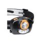 LiteXpress Liberty 116 black, head lamp / head torch, high power LED up to 107 lumens LXL207401 (household goods)