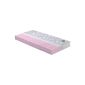Badenia Bettcomfort 03888340143 cold foam mattress Irisette Lotus H3 140 x 200 cm white (household goods)