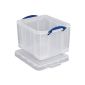 Really Useful Box 64C 64L Box Transparent 710x440x310 mm PP (Office supplies & stationery)