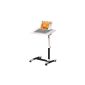 Link 50500560 Laptop table with casters Alexis (household goods)