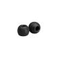 TS-400 Comply foam replacement tips - Medium (3 Pairs) Comfort Black (Electronics)