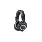 Audio-Technica ATH-M50X professional audio headphone monitoring with detachable cable Black (Electronics)