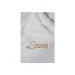 Bath towel with name / desired phrase embroidered, 70x140cm, colors, heavy 550g-quality, 100% cotton, full terry;  Message Name Email (see description) (Misc.)