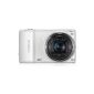 Samsung WB250F Smart Digital Camera (14.2 megapixels, 18x opt. Zoom, 7.6 cm (3 inch) LCD screen, image stabilization, Full HD video, WiFi) White (Electronics)