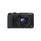 Sony DSC-HX20V Digital Camera 20x Optical Zoom 18.2 Mpix 3D GPS Black (Electronics)