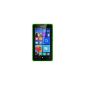 Microsoft Lumia 532 Smartphone Unlocked 3G + (Display: 4 inches - 8 GB - Dual SIM - Windows Phone 8.1) Green (Electronics)