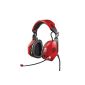 Mad Catz FREQ7 Surround Gaming Headset for PC and MAC - Red glossy (Personal Computers)