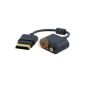 B & A-adapter Optical / RCA for Xbox 360 headset Xbox 360-Adapter for HDMI connections (Electronics)