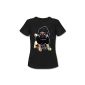 Spreadshirt Ladies Hip Hop Pug Yo T-Shirt (Textiles)