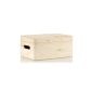 Wooden box for Schuhputzset