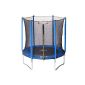 Ultra Sport kindergarten trampoline Uni-Jump incl. Safety net, blue (equipment)