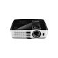 BenQ Short Throw TH682ST 3D DLP projector (3D 144Hz triple flash Full HD 1920x1080 pixels, Contrast 10,000: 1, 3000 ANSI lumens, HDMI, speakers) black (Office supplies & stationery)
