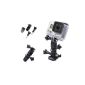 XCSOURCE® arm mount 3 Channel Three rotation handles with 2 screws and bolts for saddle and handlebars Rod for GoPro Hero 1 2 3 3+ 4 OS31 (Electronics)