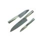 Pro-Balance 3-piece knife set (1 vegetable knife (9 cm blade length) and 1 Office knife (16cm blade length) and 1 chef's knife (21cm blade length))