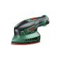 Bosch PSM 10,8 LI Home Series Cordless Multi Sander + 3 sanding sheets + battery and charger (10.8V, 1.3Ah, Power Automatic) (tool)