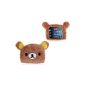 Allcase® Case protection teddy bear 3D Case for iPad Mini (Brown) (Electronics)