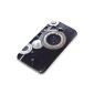 your phone Moto G HARDCASE Protector Case Retro Camera (Accessories)