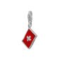 Melina Ladies Charm Flag Switzerland 925 sterling silver 1801461 (jewelry)