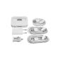 6 in 1 Accessorie Dock docking station + Auto Car Charger + EU Wall USB Data Cable + 1 2 3 meters for iPhone 4 4S 3Gs iPod BC4 (Electronics)