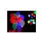 Lot 30 LED Balloons Birthday Wedding Baptism Bright COLOR + 1 silica gel bracelet (random color) (Tools & Accessories)