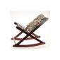 Rest Legs / Feet - Wood and Cloth - Rocking chair - comforteo® (Kitchen)