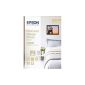Epson Premium Glossy Photo Paper - Glossy Photo Paper A4 210 X 297 Mm - 15 Sheets (Office Supplies)