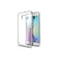 Spigen ® protective sleeve Samsung Galaxy S6 Edge Cover ULTRA HYBRID [Air-Cushion edge protection technology - Bumper Case] ​​- Case Samsung Galaxy S6 Edge / SVI, transparent back cover - Crystal Clear [Crystal Clear - SGP11419] (Electronics)