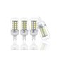 IDACA 4-packs 36 G9 5050SMD 6W LED Spot lights lamp bulb cool white