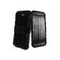 Avizar - Shockproof Case Samsung Galaxy Note 2 - Soft Silicone Gel Quadro Integrated stand - Black (Electronics)