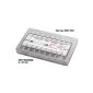 Barman BKD 5001 Spring Bar Set 360 pieces for watch straps (8-25 mm) Spring Bars - spring pins - Clocks pins in transparent box