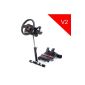 (Attention This sale is for the state on wheels and pedals not included..) Wheel Stand Pro for Logitech Driving Force GT / PRO / EX / FX wheels - V2 (video game)