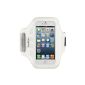 Belkin Armband F8W105vfC05 Lycra and neoprene White iPhone 5 and iPhone 5S (Accessory)
