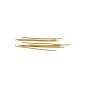200 flat head nails Rods for jewelery - Gold / Lot 200 (Jewelry)