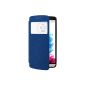 EGO® Slim View (for LG G3 (D855), Blue) Practical Case Flip Case Handytasche BookStyle Bumper