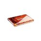 Platinum MyDrive 500GB External Hard Drive (6.4 cm (2.5 inches), 5400rpm, 8MB cache, USB 2.0) transparent / orange [Amazon Frustration-Free Packaging] (Personal Computers)