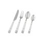 GRÄWE® 18/10 cutlery 24 -pcs white.  for 6 persons, Series Bistro (household goods)