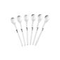CHG 9847-04 Longdrink spoon with Knick 6 pieces (L = 20 cm) (household goods)