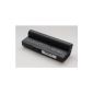 7200mAh Battery for Asus Eee PC Series Black (Replaces AL23-901, AL24-1000 ...)