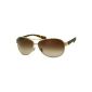 Ray-Ban Aviator Sunglasses In gold Arista Brown Gradient Rb3386 Wrap 13:01:00 63 (Shoes)