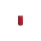 PCMOVILES - Red Leather Case Cover for Alcatel One Touch m pop-5020d (Electronics)